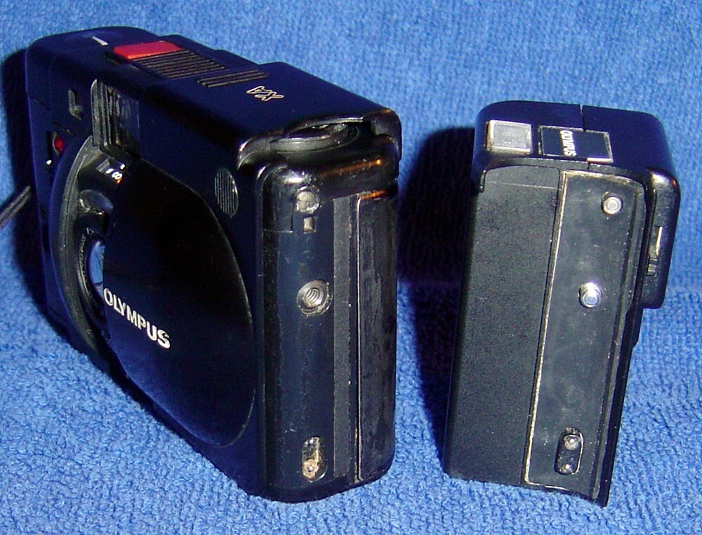 Olympus XA 35mm Camera (F.Zuiko f/2.8 Lens) & A11 Flash Olympus XA 35mm Camera (F.Zuiko f/2.8 Lens) & A11 Flash
