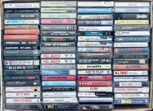 Hip Hop Rap CONSTRUISEZ VOTRE PROPRE LOT cassettes cassettes Dr Dre ODB Wyclef Bone Thugs Jay-Z - Photo 1 sur 12