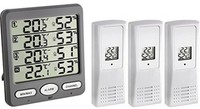 Blooming Weather 30.3054.10 \'klima\' Wireless Thermo-hygrometer - Black Blooming Weather 30.3054.10 \'klima\' Wireless Thermo-hygrometer - Black
