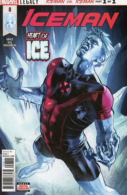 Marvel Comics ICEMAN VS ICEMAN Iceman #8 Heart of ICE Part 1 of 1