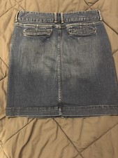 Banana Republic Size 10 Denim Skirt