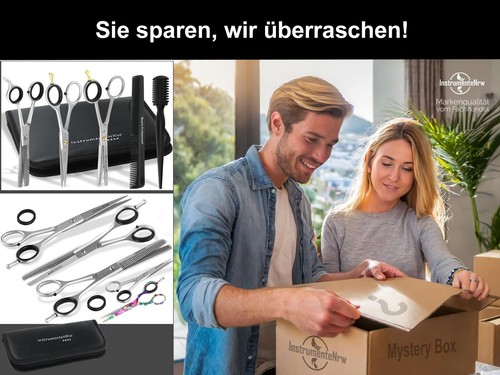 100 Friseurscheren Scheren Haarscheren Effilierscheren Restposten Sonderposten - Bild 3 von 4