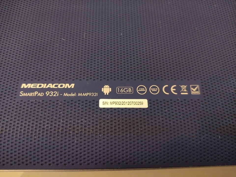 Mediacom SmartPad 932i 16gb per pezzi di ricambio - Immagine 4 di 4