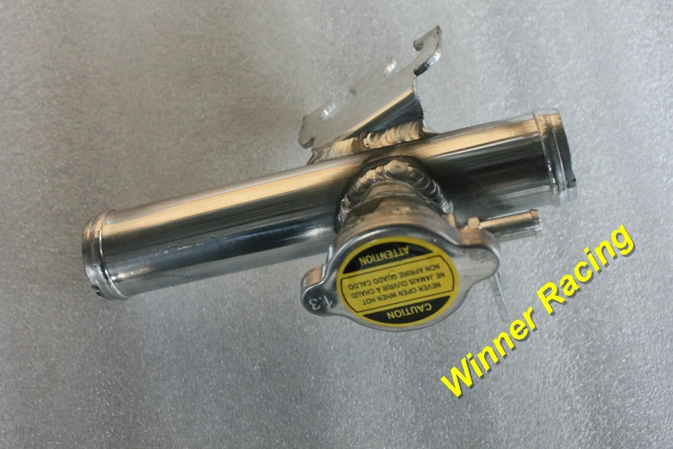 Fit Toyota MR2 / MS AW11 1984-1989 aluminum fillerneck + cap + overflow pipe - Image 2 of 4