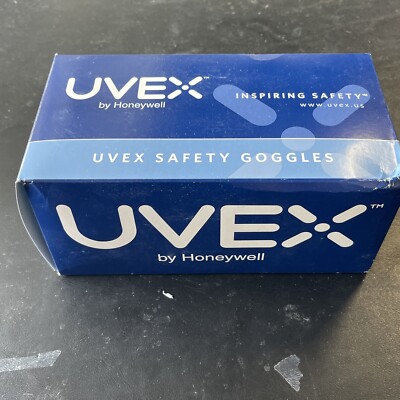 Honeywell Uvex Safety Goggles Anti Fog Lens 38TJ88