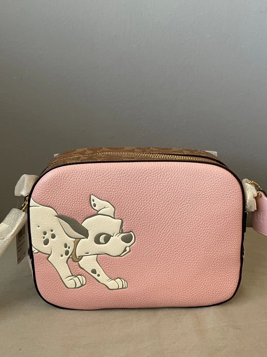 COACH X Disney Leather Top-handle Bag in Pink