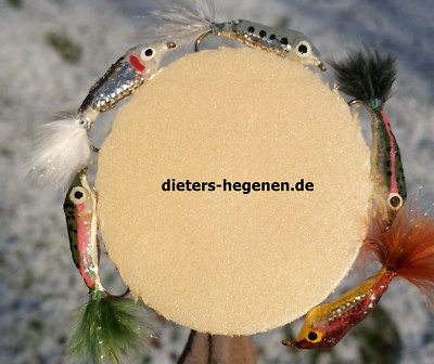 5er Barsch System  Hegene  Fischchen  Saibling Minnow Hegenen super fängig 