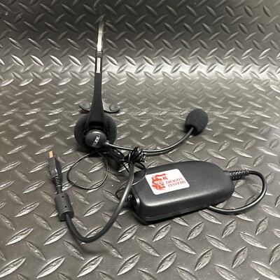 Telex Headset Single Sided Dispatch Style With Mic USB connection