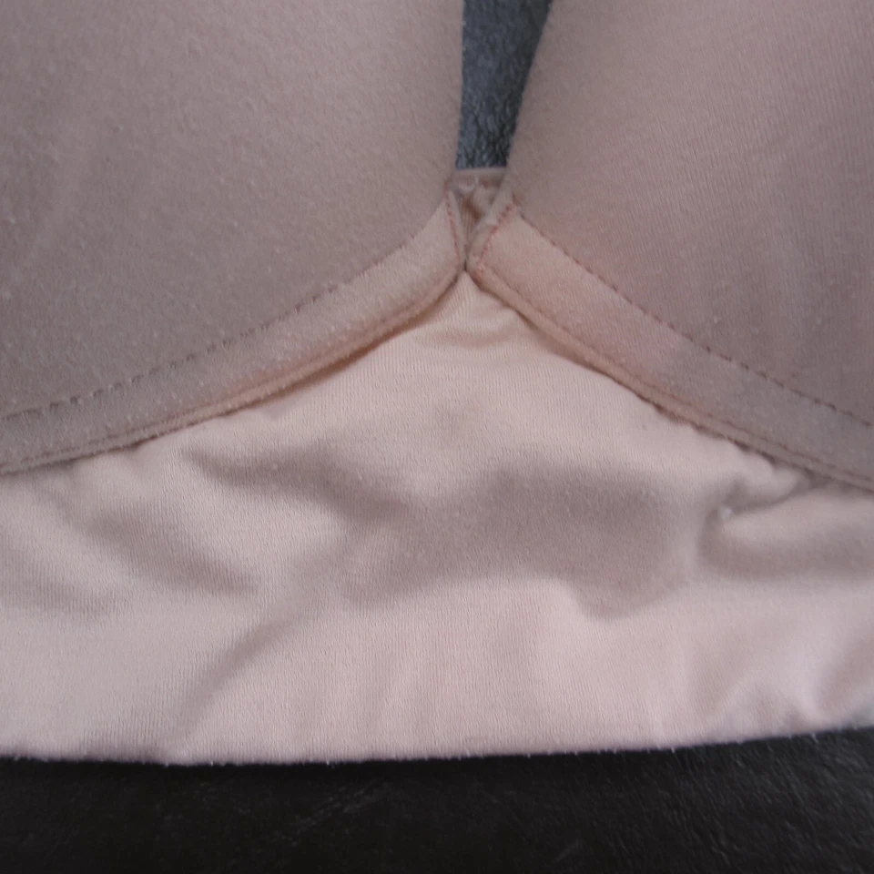 Sujetador Gilligan & O'Malley Talla XL Rosa Acolchado Inalámbrico Ajustable Pullover Foto 3 de 4