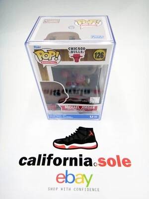 🏀 Funko POP! Michael Air Jordan Chicago Bulls Red 12 Jersey #126 Upper Deck