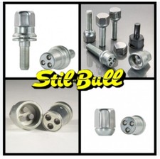 Bulloni Antifurto Ruote Citroen Saxo dal 2003 per Cerchi in Lega - Stil Bull ZH4