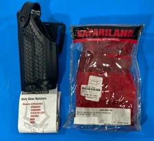 SAFARILAND 6280 SLS LEVEL II DUTY HOLSTER BASKET GLOCK 20 21 w/ M3 M6 LIGHT LEFT