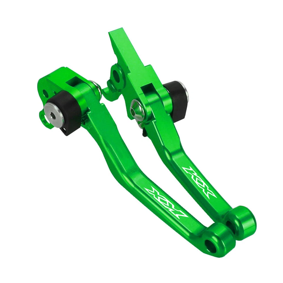 CNC Pivot Brake Clutch Lever Kit For KAWASAKI KX65 KX85 KX100 KX125 KX250 KX250F Foto 3 de 4