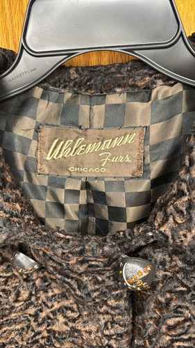 Uhlemann Furs Chicago Vintage Coat, See Measurements, Approx Size Large - Picture 3 of 14