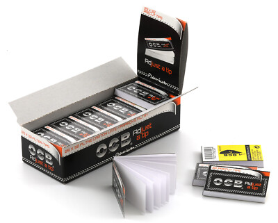 OCB Premium Precut Adjust Filter Tips - 25 booklets x 32 tips