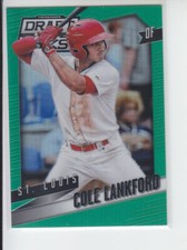 2014 Panini Prizm Draft Cole Lankford Green Refractor /35 #70