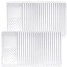 50 Pcs Paint Tray Liner 4 Inch Small Disposable Paint Tray Mini Paint Tray Li...