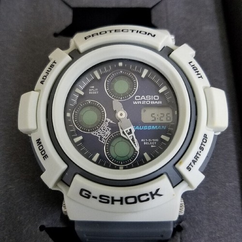 Casio G-Shock Gausman WA20BAR AW-571 Display Analog \u0026 Digital Men | eBay