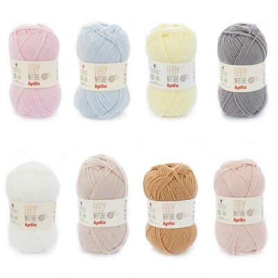 Katia - BABY NATURE - Bio-Merinowolle - chlorfrei -25g -LL 110m-(13,00 /100g)
