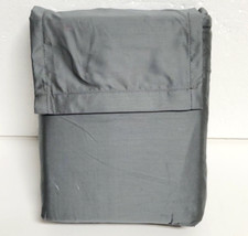 Full Size 400 TC Solid Performance Sheet Set 100 Cotton - Dark Grey - Threshold