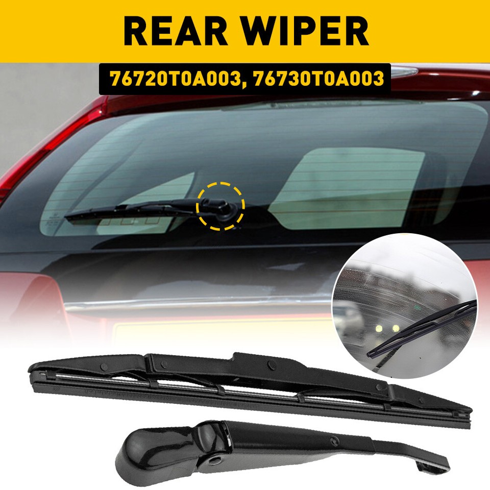 Rear Windshield Wiper Arm & Blade for 0813 Toyota Highlander 1216