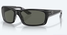 BRAND NEW Costa Del Mar Jose PRO Matte Black / Gray Polarized Glass 580G