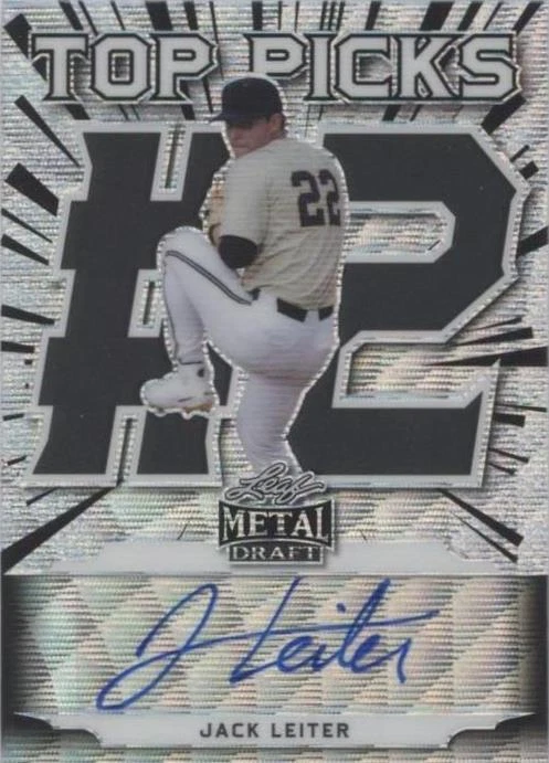2021 Leaf Metal Draft - Jack Leiter #TP-JL1 for sale | eBay