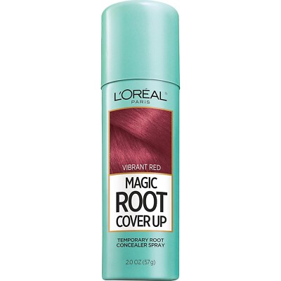 L'Oreal Paris Magic Root Cover Up Temporary Concealer Spray for Gray Hair, 2 OZ
