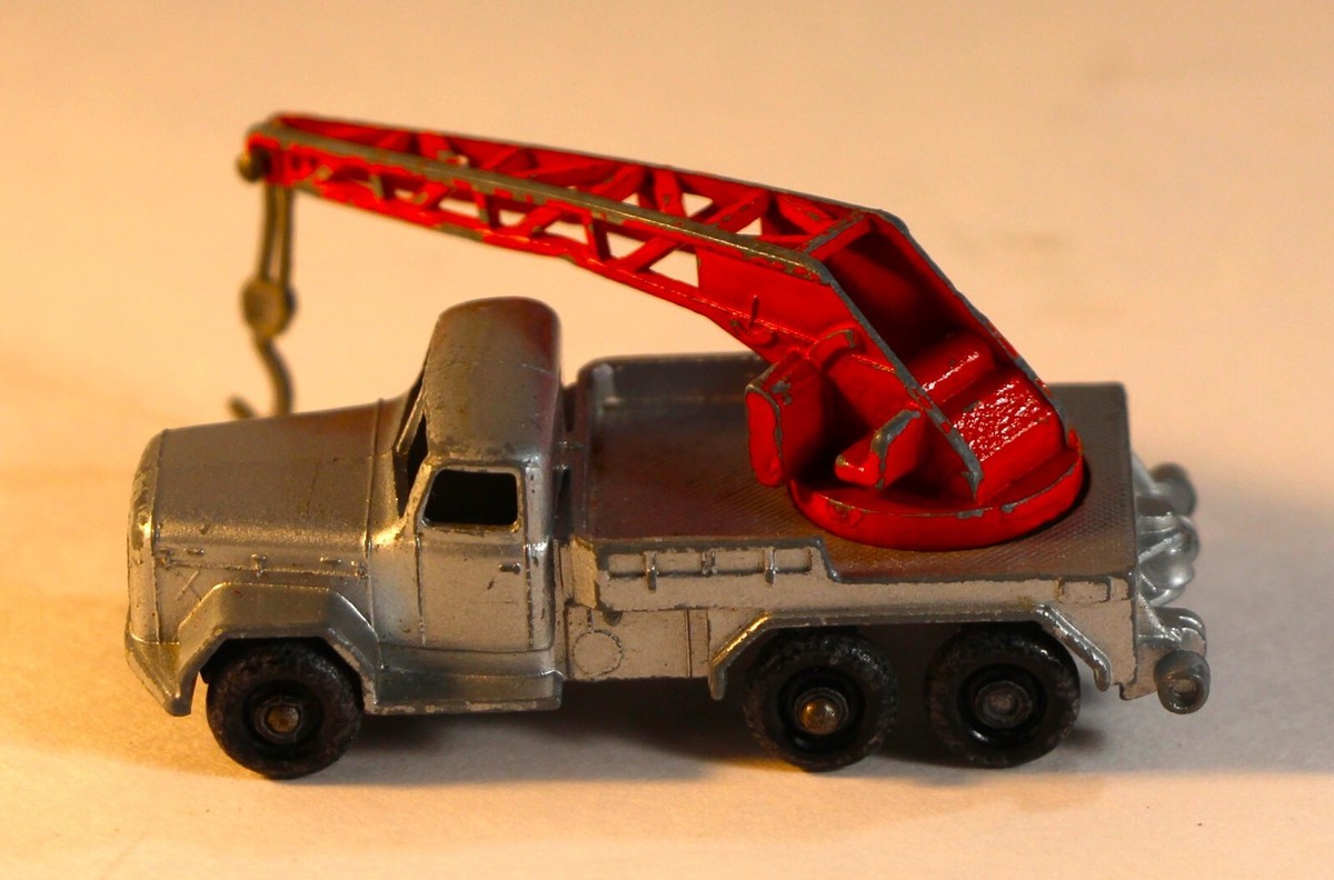 ミニカー MATCHBOX No.30 CRANE TRUCK German Crane Matchbox Lesney #30 CRANE TRUCK MAGIRUS-DEUTZ RARE Made in