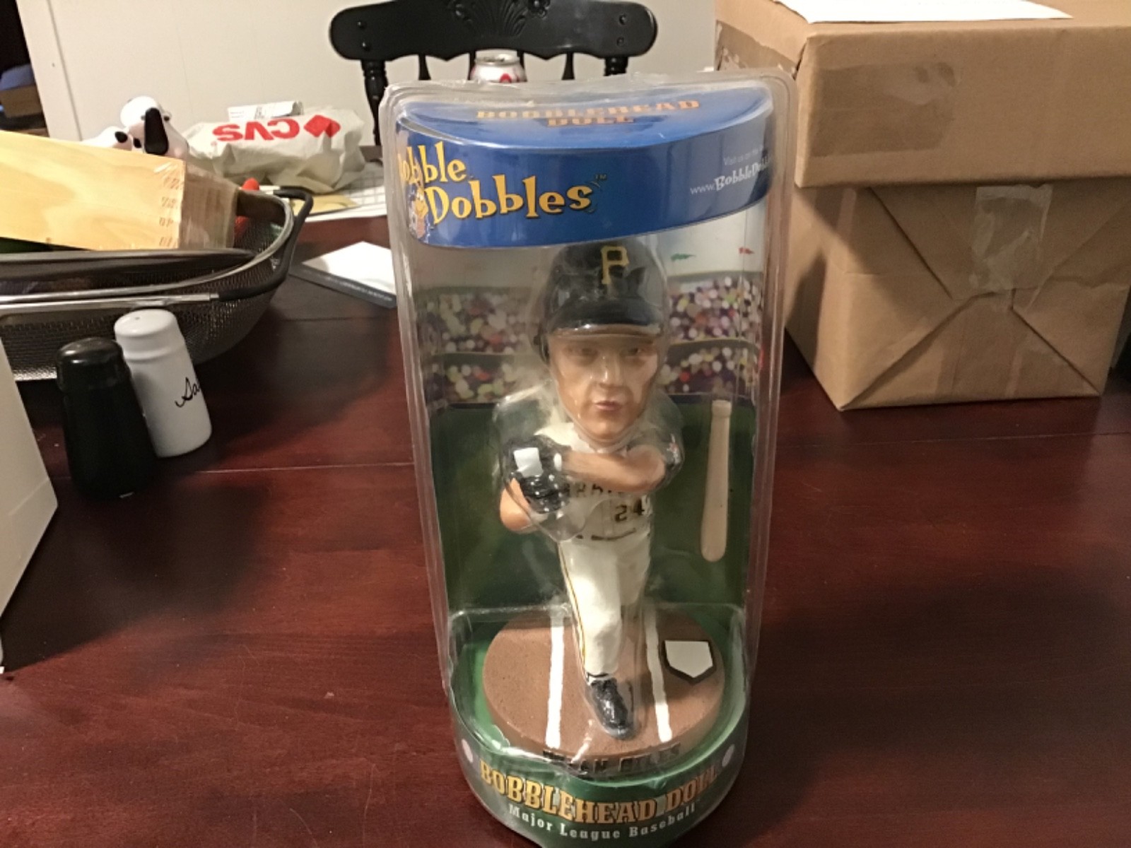 Vintage Bobble-Dobbles 2003 Pittsburgh Pirates Brian Giles Bobble-Head NIB
