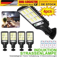 Lampione stradale solare 6000 W LED con rilevatore di movimento lampione luce solare DE