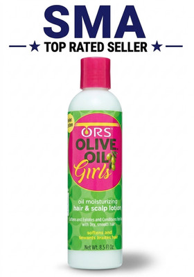 ORS Olivenöl Mädchen Öl feuchtigkeitsspendende Haar- & Kopfhautlotion 8,5 Oz.
