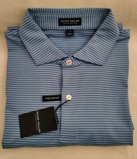 NWT XLARGE PETER MILLAR Ballad PERFORMANCE JERSEY Polo MSRP 115