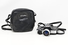 Minolta 110 Zoom SLR Camera W/ 25-50mm F4.5 w/ Original Leather Case 06