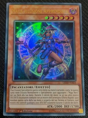 MAGA ILLUSION LEHRLING Ultra Rare auf Italienisch LEDD-ITA03 YUGIOH