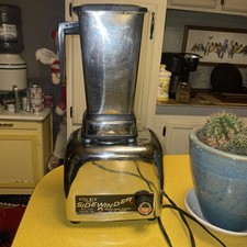 Vintage VitaMix 2200 Stainless Steel Sidewinder Blender Drink Mixer Heavy Duty