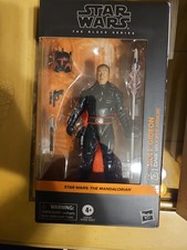 Star Wars  Mandalorian Black Series Moff Gideon Dark Trooper Armor 08 NIB Figure
