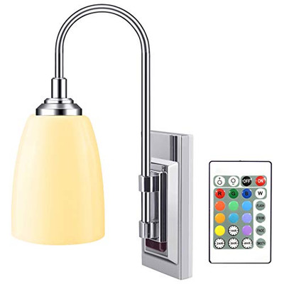 HONWELL LED Wandleuchte, batteriebetriebene Wandleuchte, Innenwandleuchte mit 12