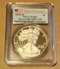 2010-W  $1 American Silver Eagle 1 oz Coin   PCGS PR70DCAM--First Strike!