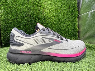 Brooks Trace 2 1203751B038 Athletic Sneaker Women's 9B Gray Mesh Running Walking