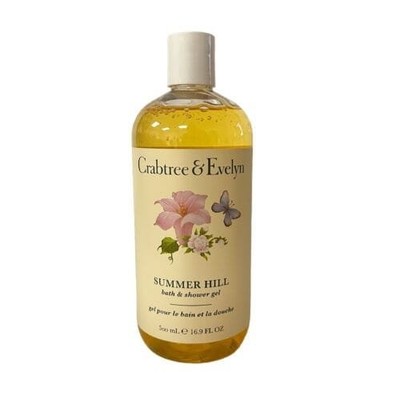 Crabtree & Evelyn Summer Hill Body Wash, Shower Gel, Bubble Bath - 16.9 fl oz