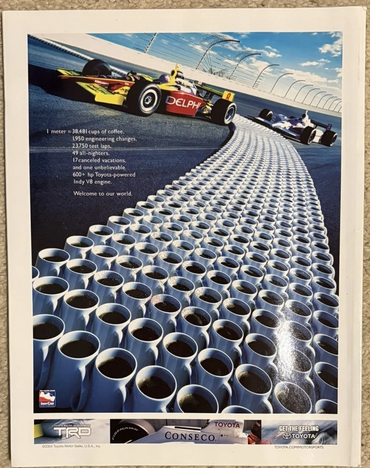 RACER Magazine - September 2004 - No. 149 - Buddy Rice Cover - Like New Conditio - Image 2 of 2