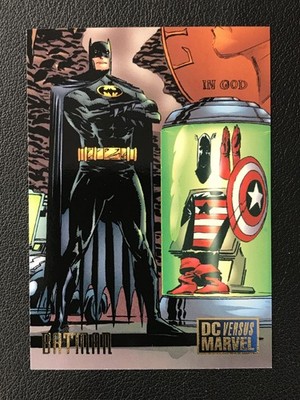 1995 Fleer DC vs. Marvel Comics #17 Batman