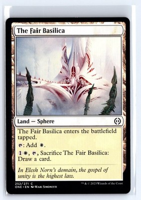 The Fair Basilica 252 Common Phyrexia: All Will Be One Magic: The Gathering LP