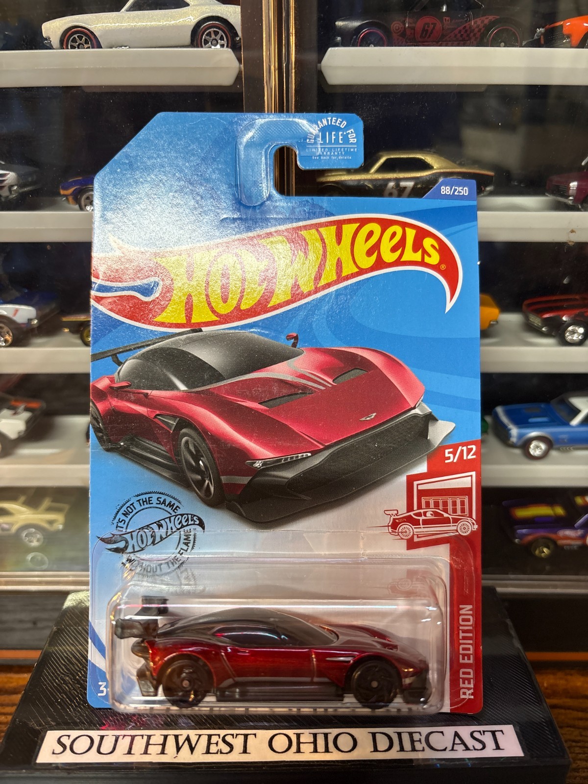 Hot Wheels 2020 Red Edition Aston Martin Vulcan Target Exclusive