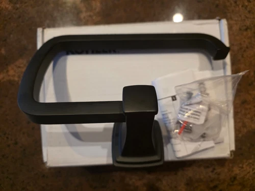 Kohler 27412-BL Riff Wall Mounted Towel Ring in Matte Black