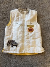 Boys Truck Vest Size 6