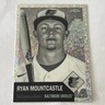 2022 Topps Chrome Platinum Ryan Mountcastle Black & White Diamond Orioles #405