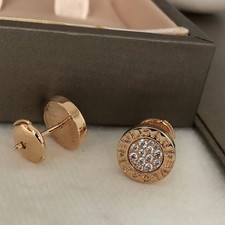 BVLGARI Bvlgari Shell Single Earring K18 Rose Pink Gold