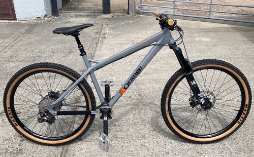 2017 Orange Crush Pro 27.5 Size L Grey Fox 34 - Picture 2 of 9